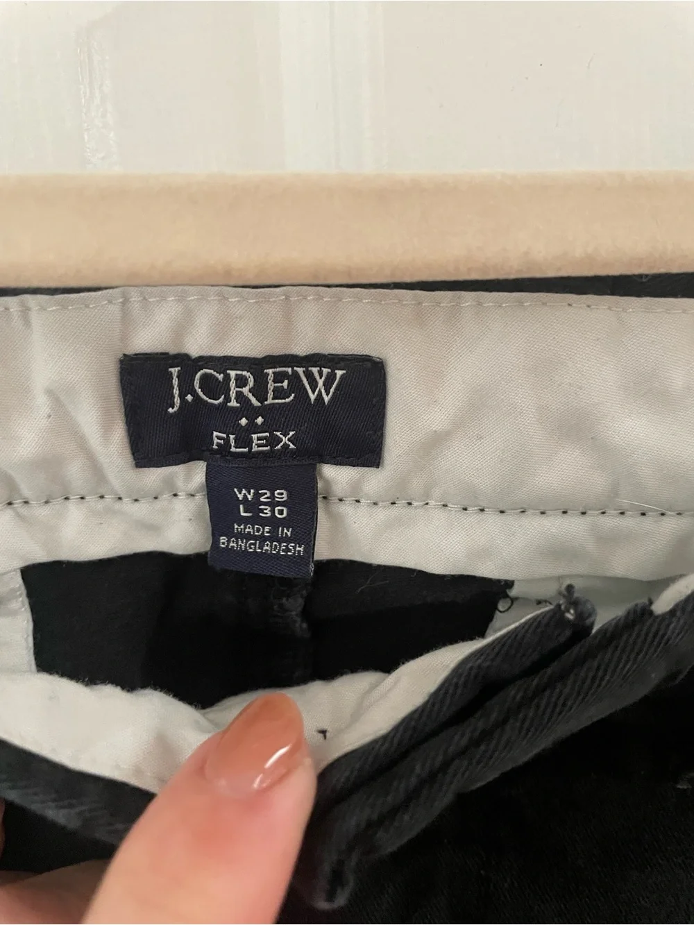 J. Crew Men’s Black Chino Pants - Straight Fit